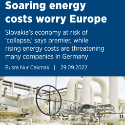 Soaring energy costs worry Europe : Markus Jerger speaks out for the SMEs in Germany